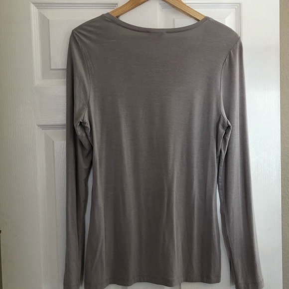 Halogen grey sz M long sleeve shirt. NWOT. - Picture 2 of 5